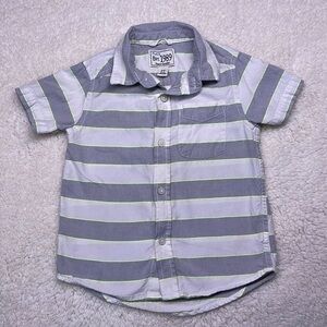 🟢 Place by Children’s Place Boys 3T Button-Down Oxford Short Sleeve Shirt